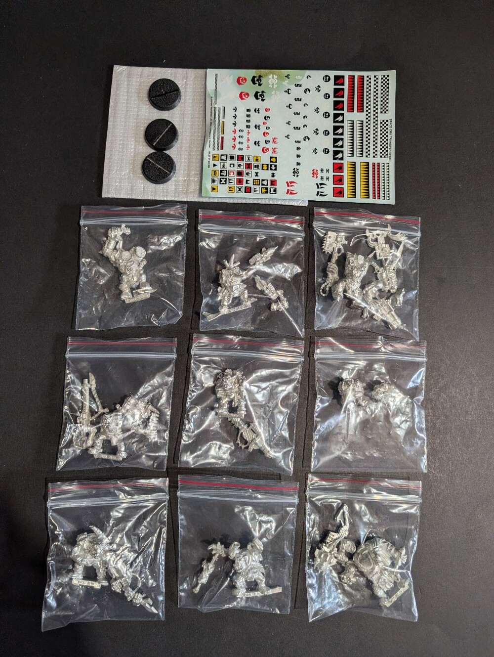 Warhammer 40K Metal Figures Lot 10 Ork Tankbusta Games Workshop Miniatures